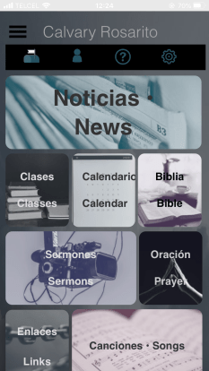 App Home Screen