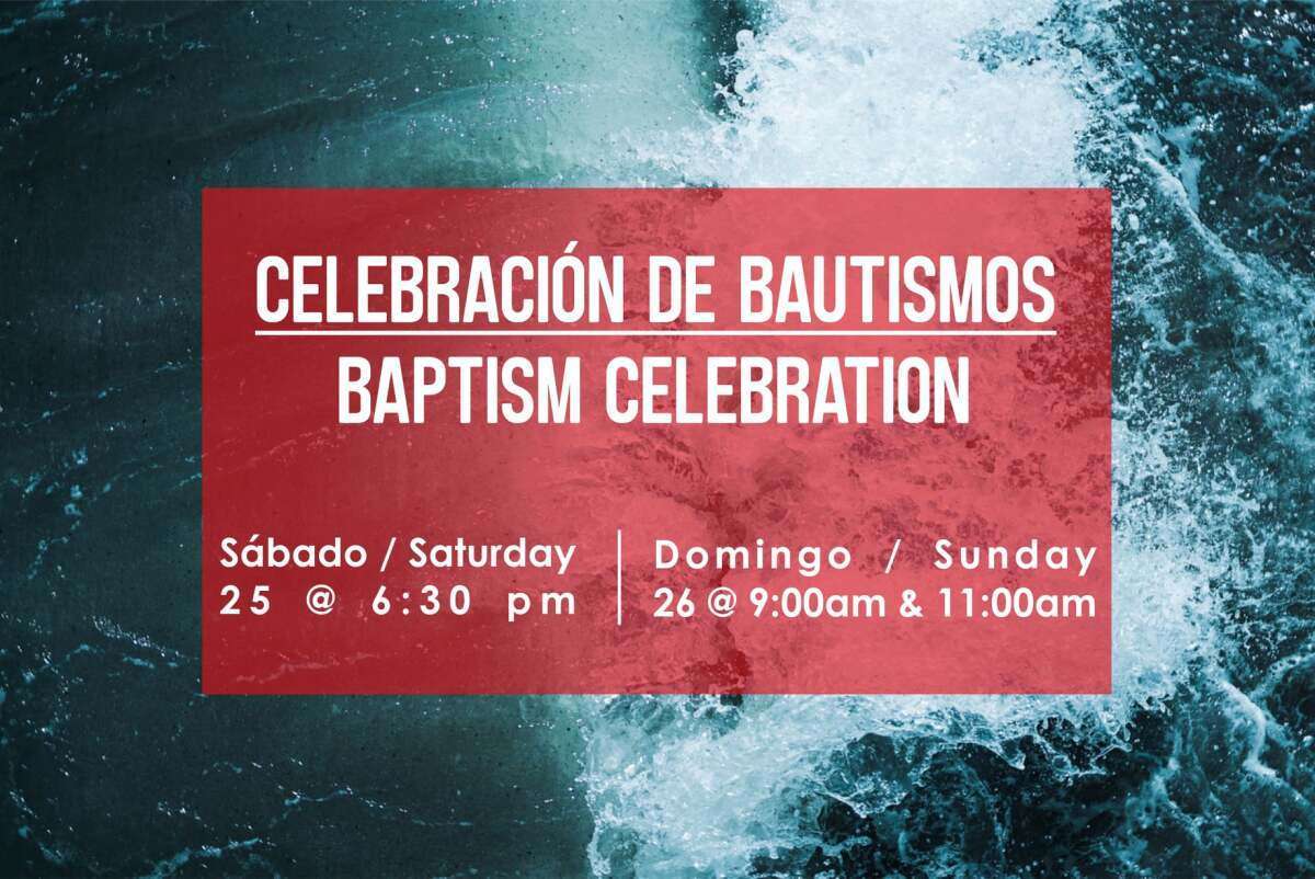 Baptism Celebration – Celebración de Bautismos