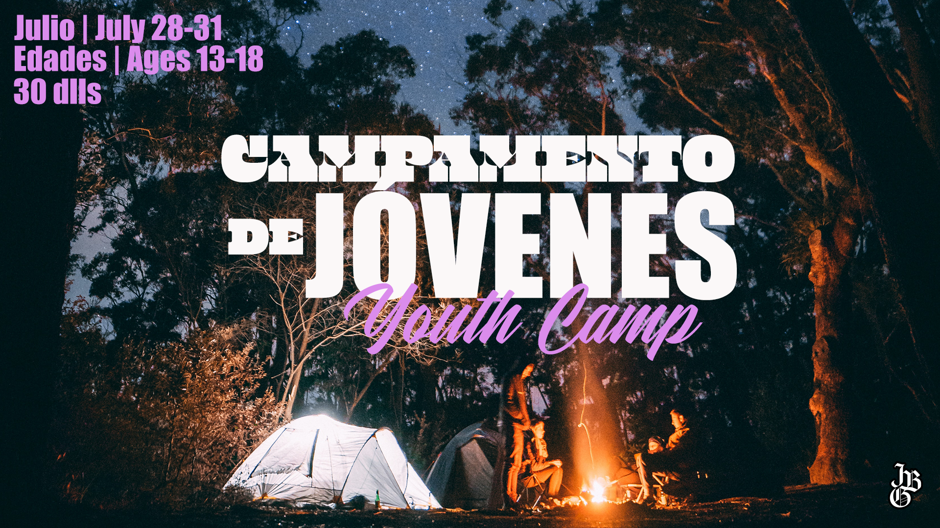 Youth Campout – Campamento de Jovenes
