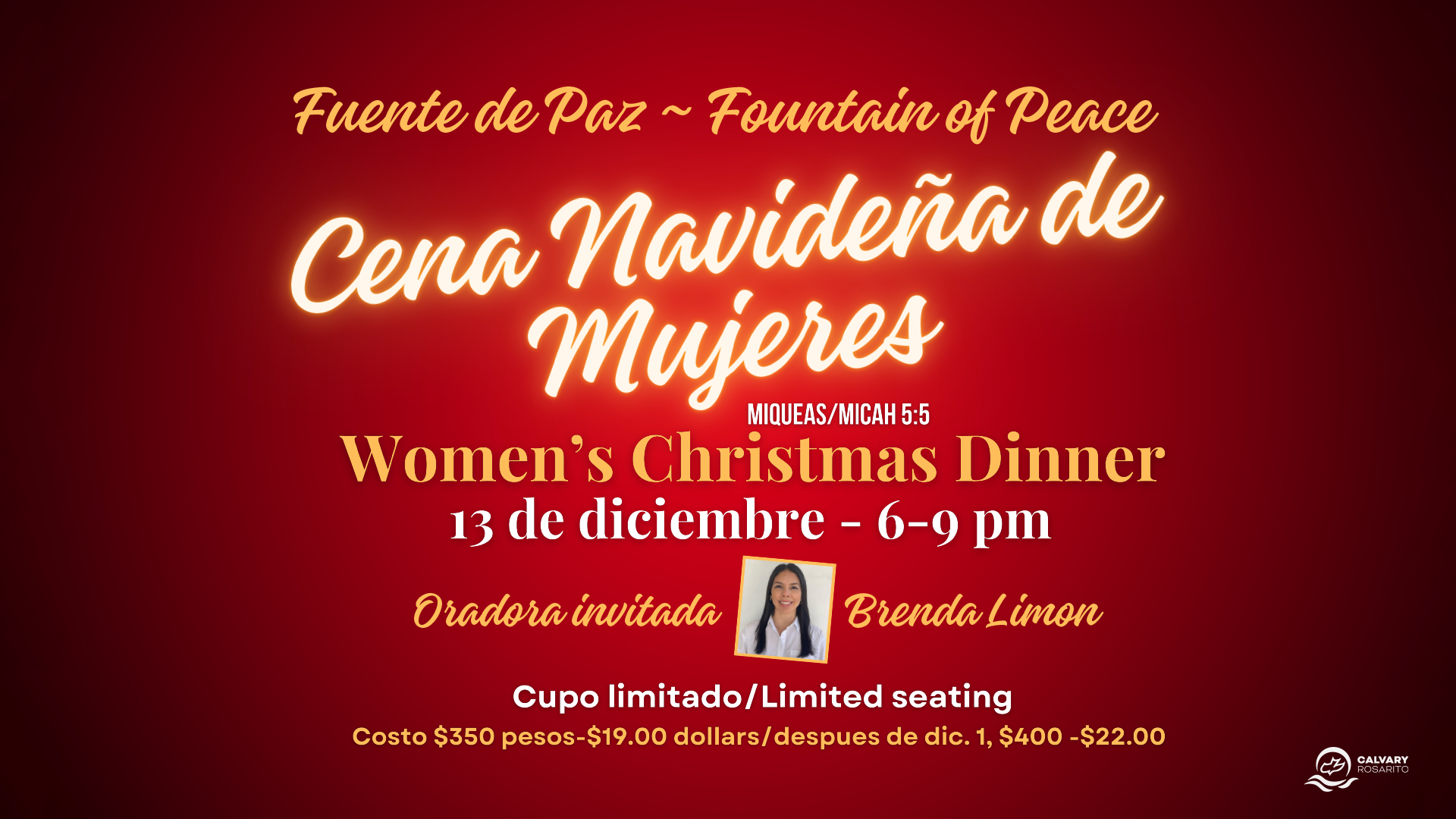 cena mujeres